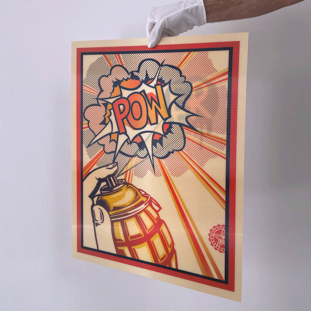 Shepard Fairey Obey 'Power' Lenticular Print Release Details