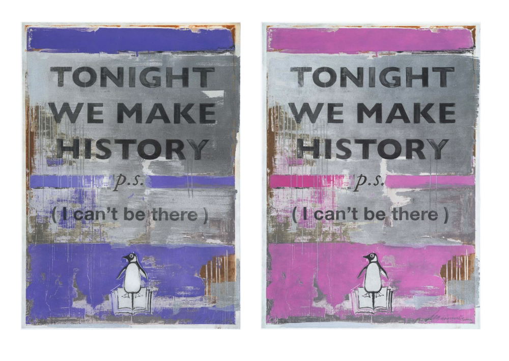 Harland Miller 'Tonight We Make History' (P.S I Can't Be There) Available