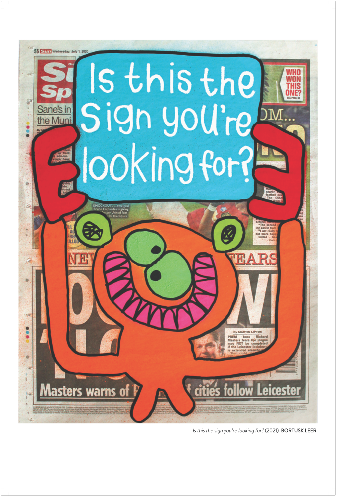 Bortusk Leer 'Is This The Sign You Are Looking For?' Print Available
