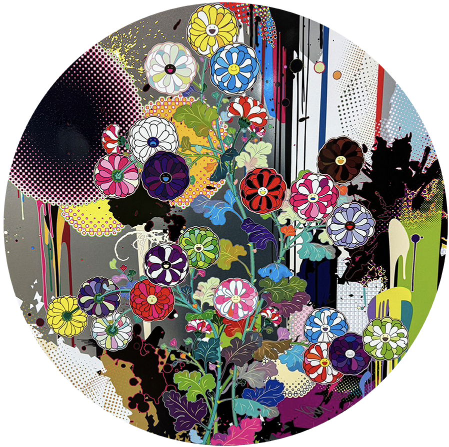 Takashi Murakami 'Rinpa Flowers Abstract Imagery' Print Release Details