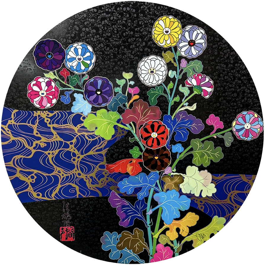 Takashi Murakami 'Kyoto Korin Mononoke Flowers' Print Release Details