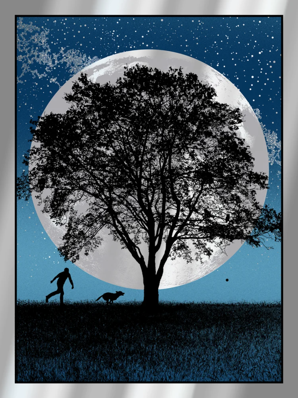 Russ Moore 'Boys Night Out 3' SILVER Print Available