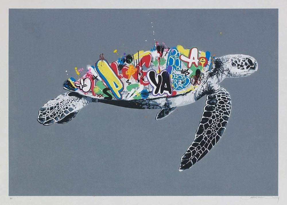 Martin Whatson 'Sea Turtle' Print Lottery Open