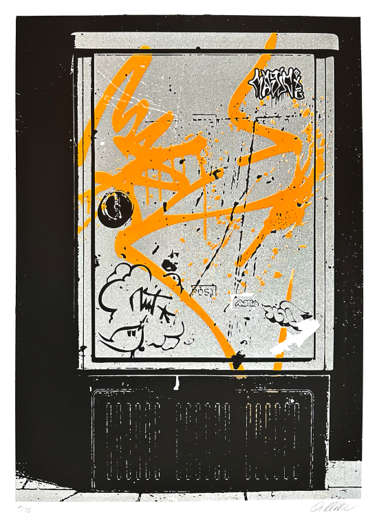 Oliver Rake 'Stromkasten' Orange Print Release Details