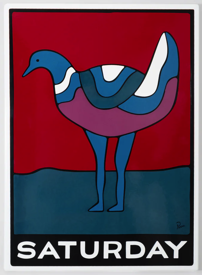 Parra 'Saturday' Metal Print Raffle Open
