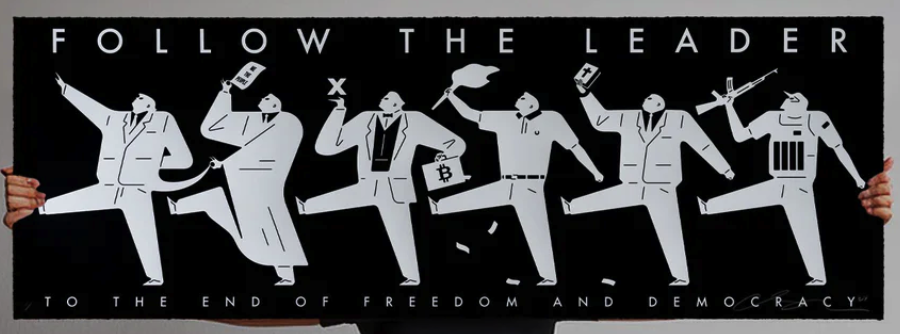 Cleon Peterson 'Follow The Leader' Prints Available