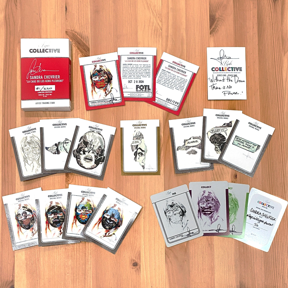 Sandra Chevrier 'Le Cage Ou Les Gens Pleurent' Trading Card Release Details