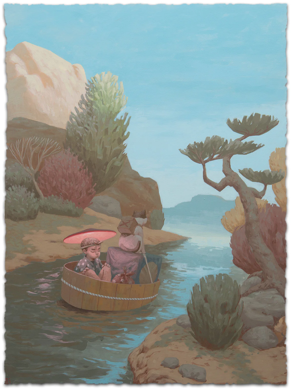 Mr. S 'Adrift' Print Available