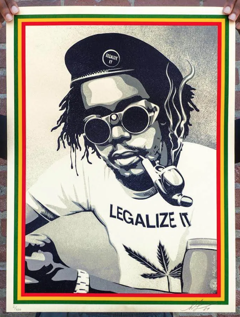 Obey Shepard Fairey 'Legalize It' Peter Tosh Print Release Details