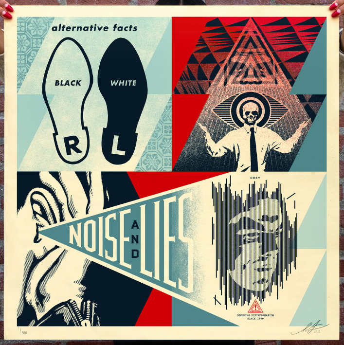 Obey Shepard Fairey 'Alternative Facts' Print Re-Release Details