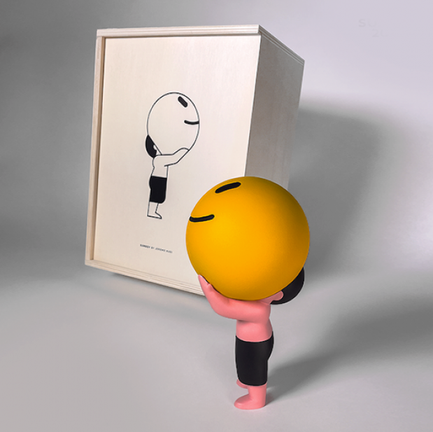 Jerome Masi 'Sunboy' Sculpture Available