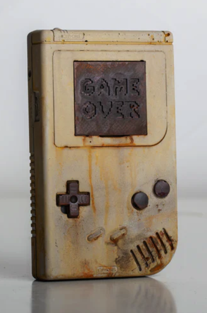 Imbue 'Nothing Lasts Forever' Gameboy Sculpture Available