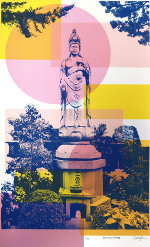 Caitlin Parks 'Daishoin Temple' Print Available