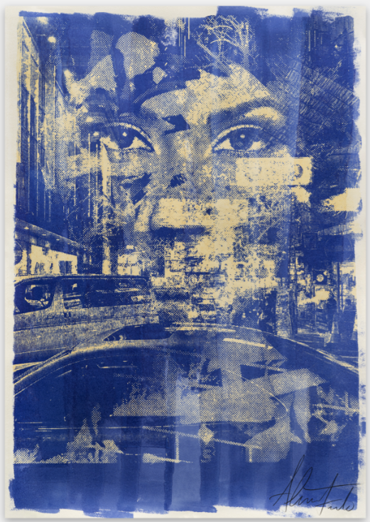 Vhils 'Blur' Print Release Details