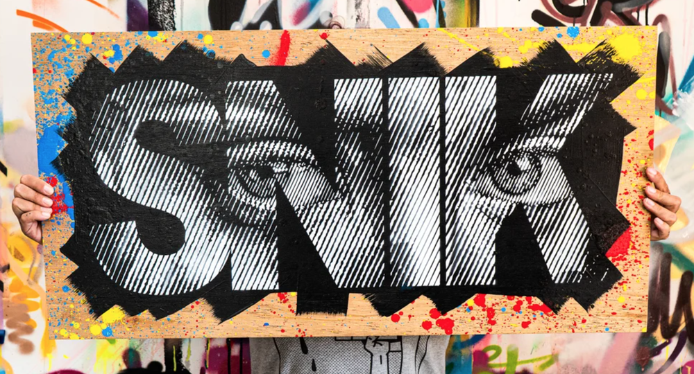 SNIK 'State Your Name' HPM On Wood Available