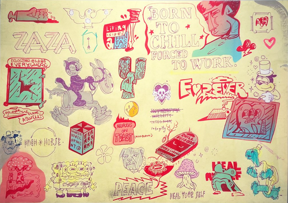 Sickboy 'Paranoia On Paper' Print Available