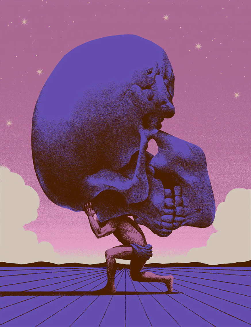 Max Loffler 'Mortality' Print Available