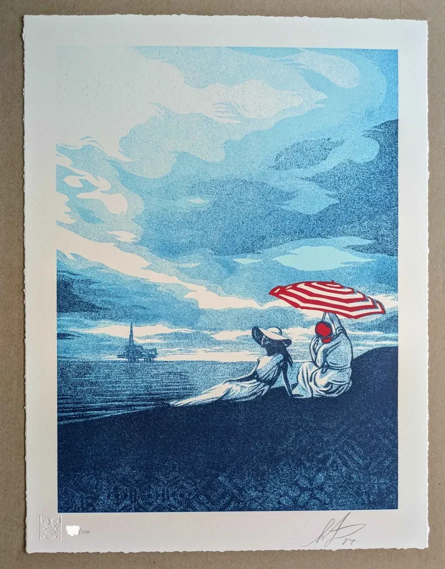 Obey 'Bliss At Cliffs Edge' Print Release Details