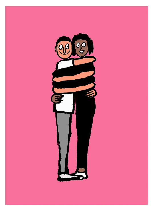 Jean Jullien 'Lovers' Print Available