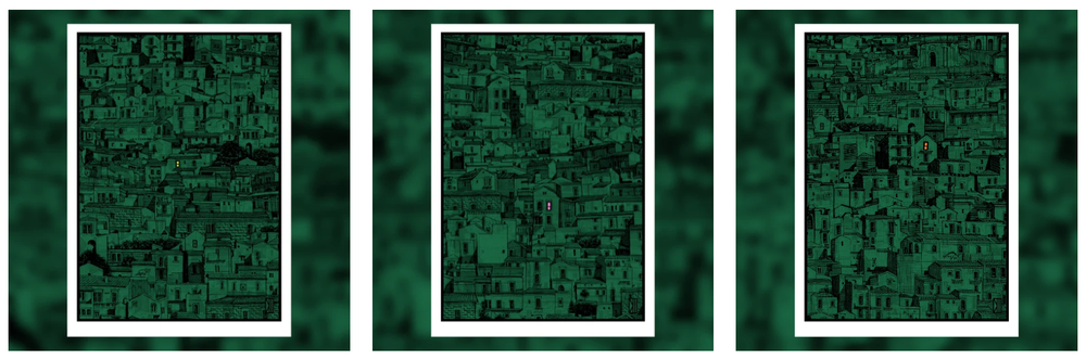 Dan McCarthy 'Yellow, Pink or Orange Window' Prints Available