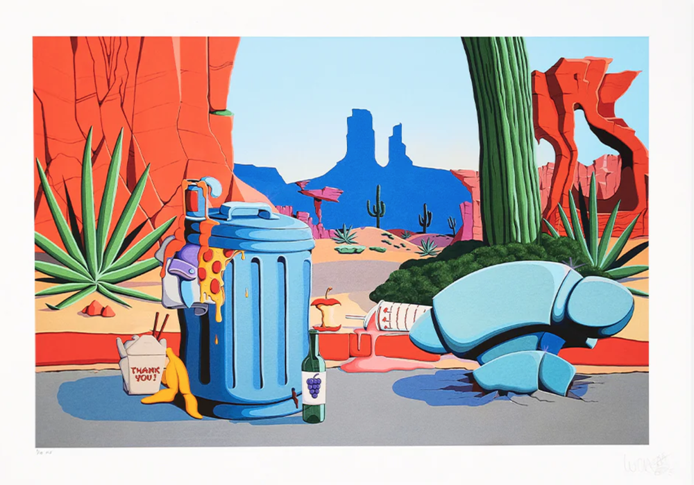 Lucas Geor 'Wasted Days' Print Release Details