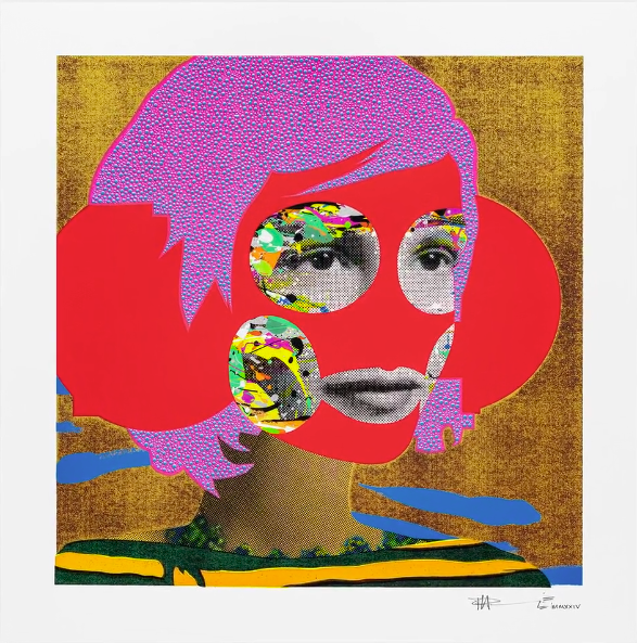 Paul Insect 'Something Forbidden' GOLD Print Available