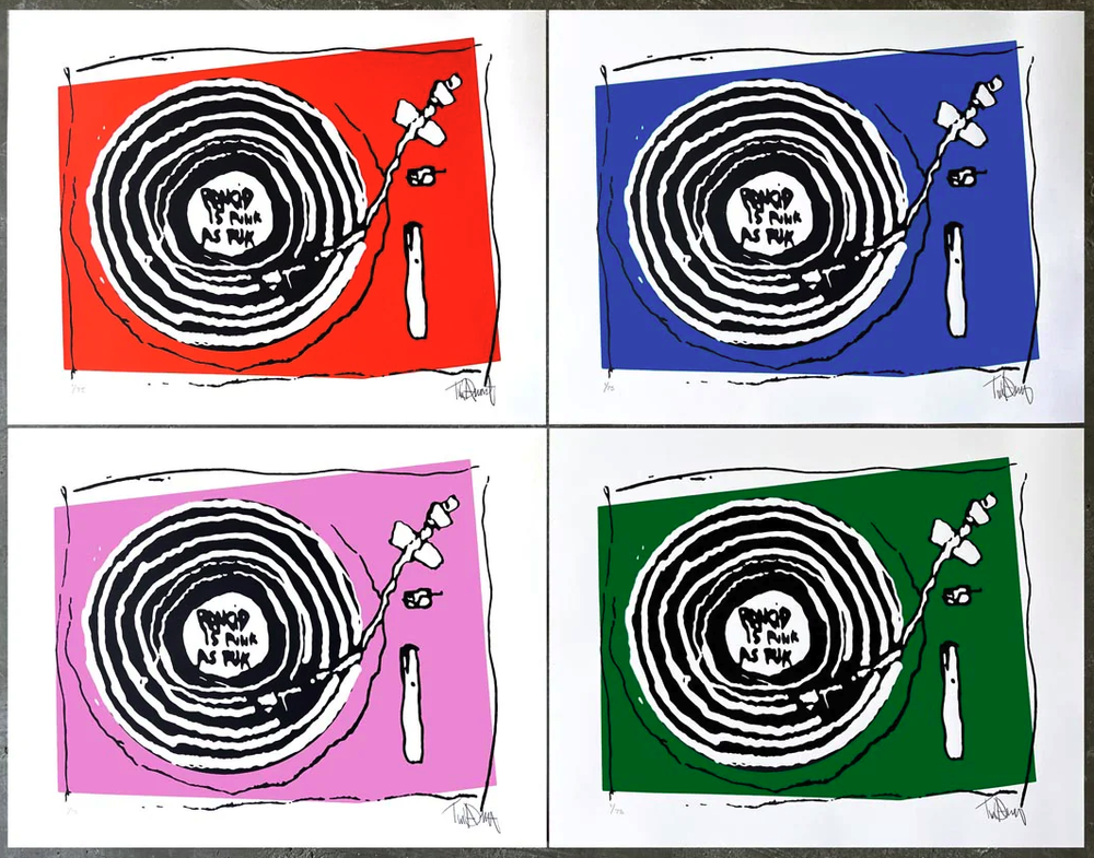 Tim Armstrong 'Turntable' Prints Available