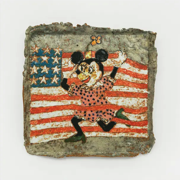 Magdalena Suarez Frimkess 'Homage for Jasper Johns' Print Available