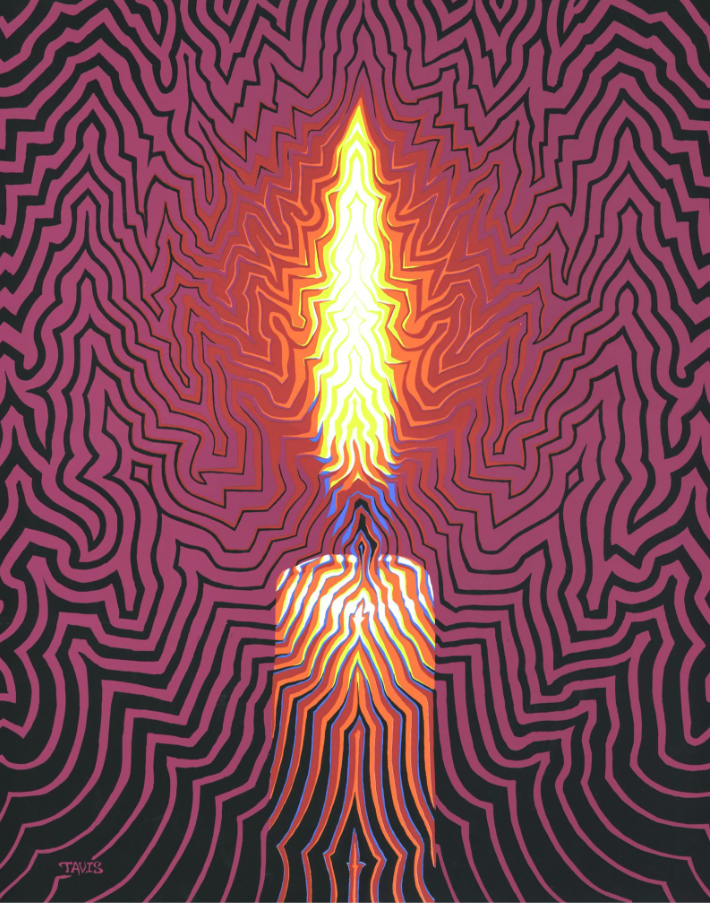 Bill Tavis 'Candle Study II' Print Available