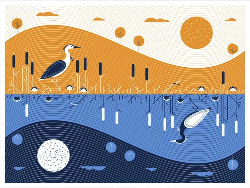 Vincent Night 'Day And Night' Print Available