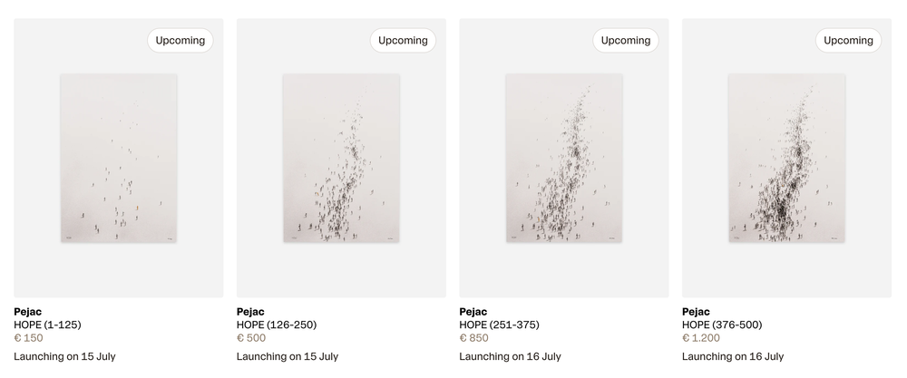 Pejac 'Hope' Print Release Details