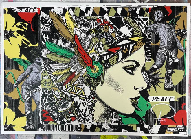 Prefab77 'Amiable Rouge' Print Release Details