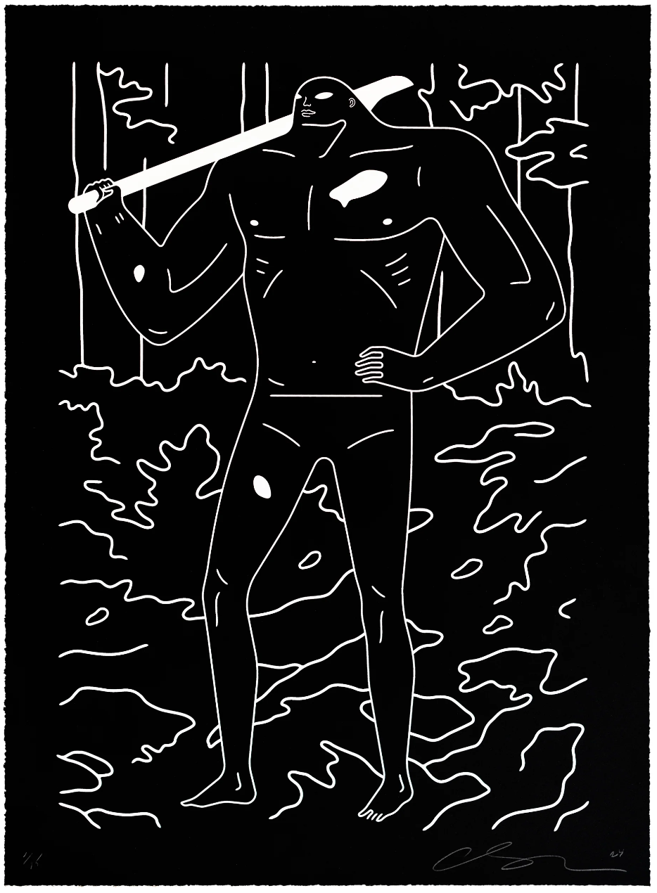 Cleon Peterson 'Man In The Forest' Prints Available