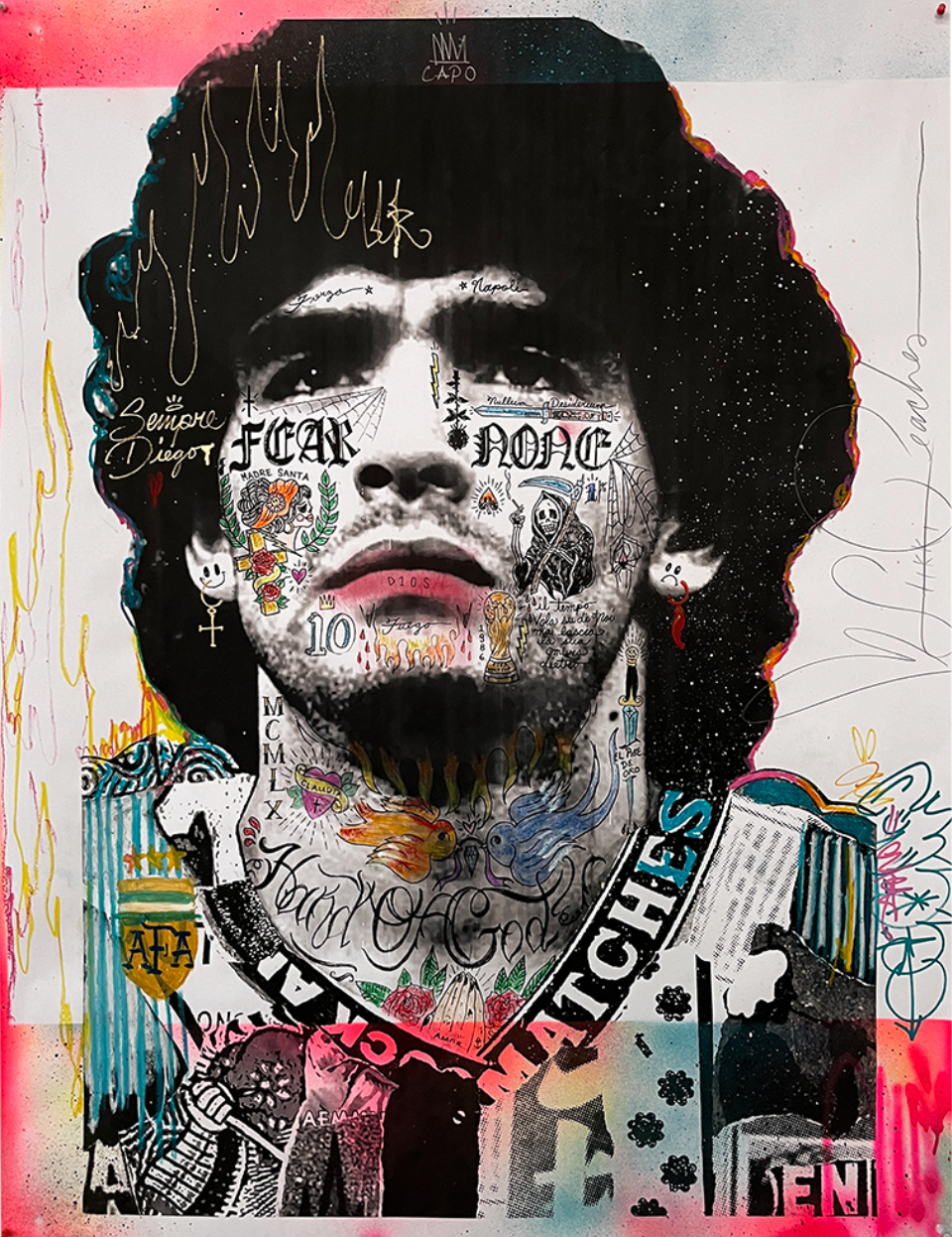 Stikki Peaches 'Diego Maradona' Original Available
