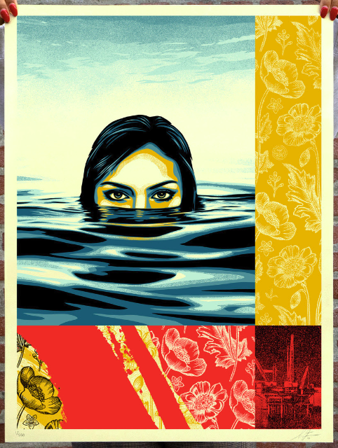 Obey 'Treading Water' Print Release Details