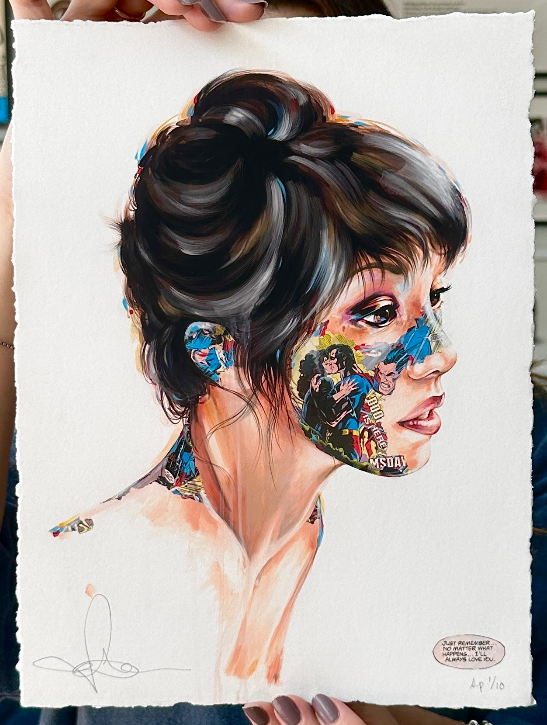 Sandra Chevrier 'Eternal Love' Print Release Details