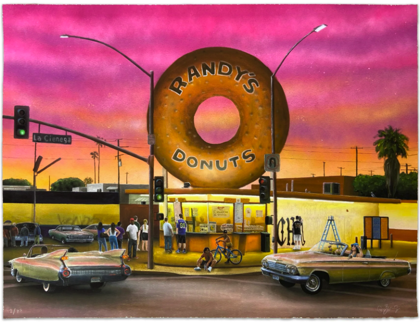 Gustavo Zermeno Jr 'Inglewood' Print Available