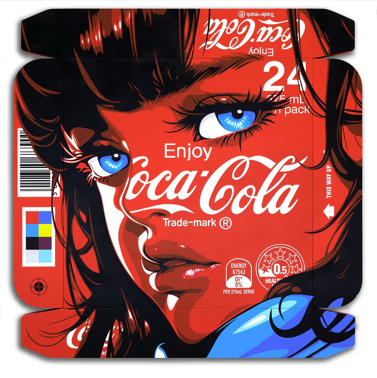 Ben Frost 'Cola Girl' Print Available