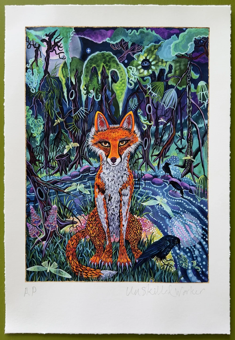 Unskilled Worker 'The Fox' Print Available 