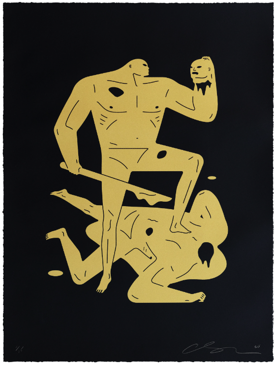 Cleon Peterson 'Headless Man' Prints Available