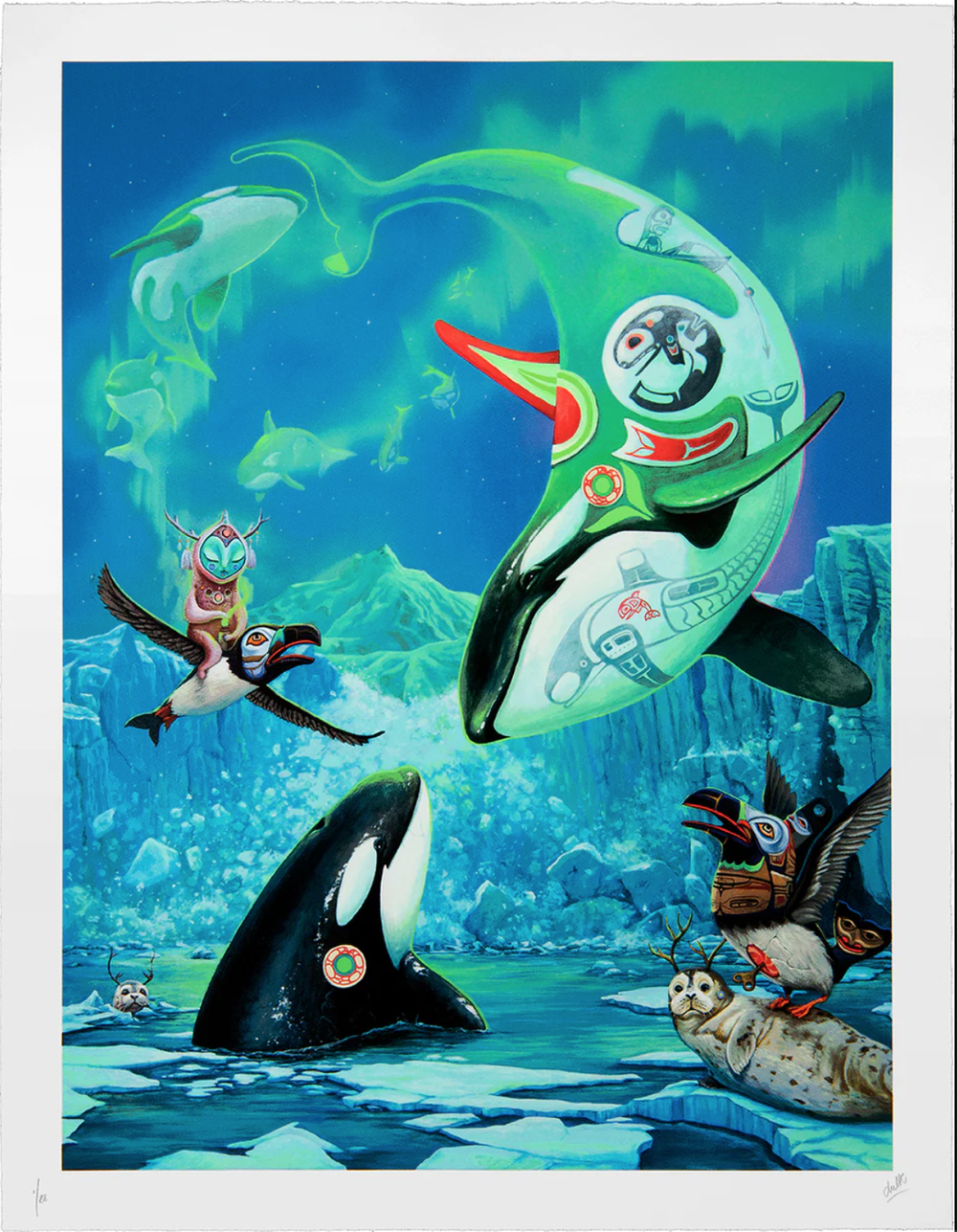 Dulk 'Glacier Bay' Print Release Details