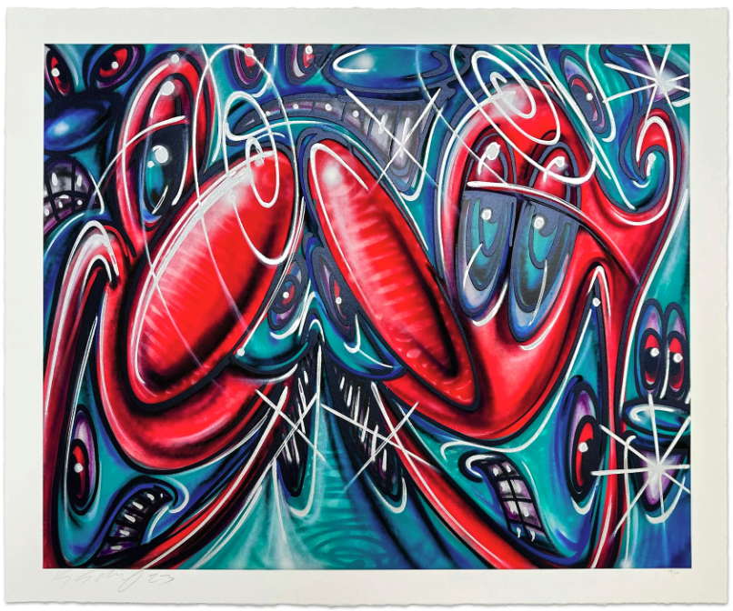 Kenny Scharf 'Newazy' Print Available