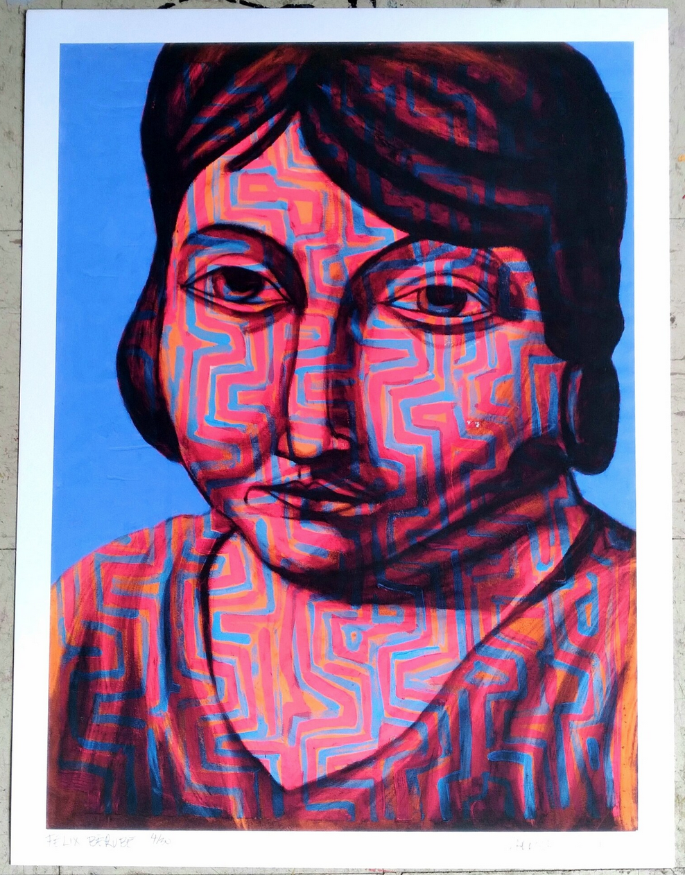 Labrona 'Painting 56' Print Available