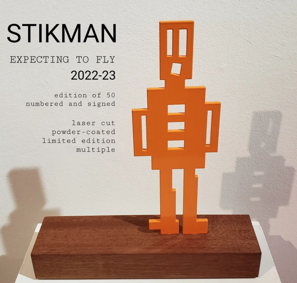 STIKMAN 'Expecting To Fly' Sculpture Available