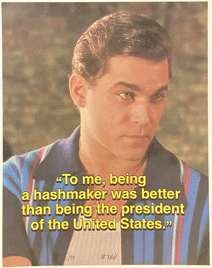 Wookerson 'Mr Hashmaker' Print Available