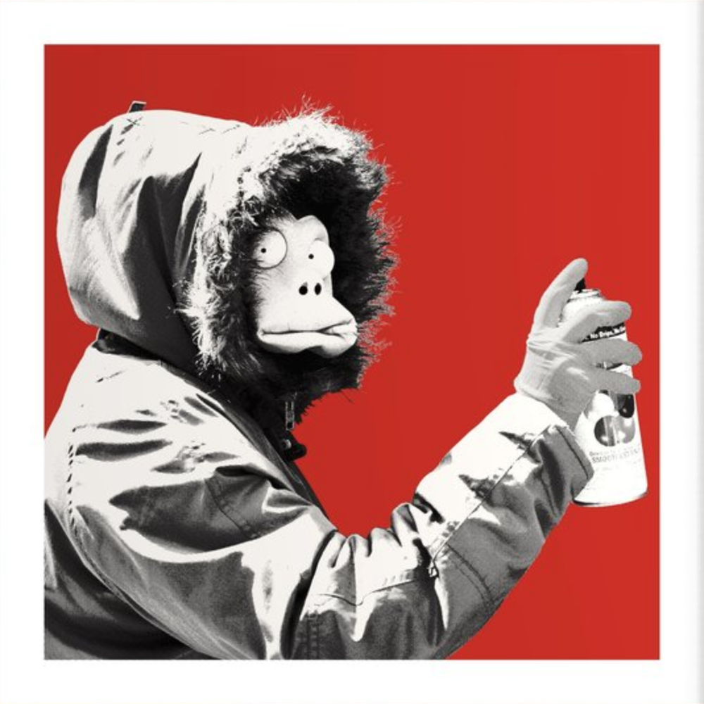 James Pfaff 'Banksy, Icon...' RED Print Release Details