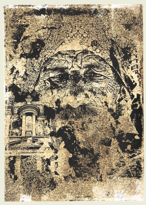 Vhils 'Destination' Print Available