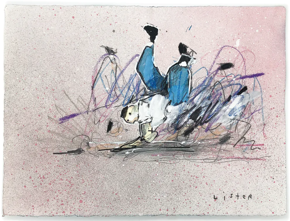 Anthony Lister 'Breakdancer 1' Original Available
