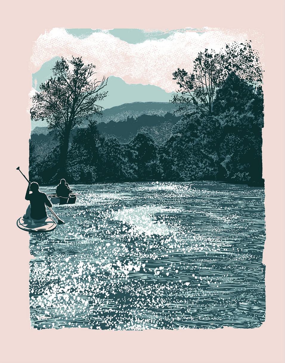 Kristen Necessary 'The River' Print Available