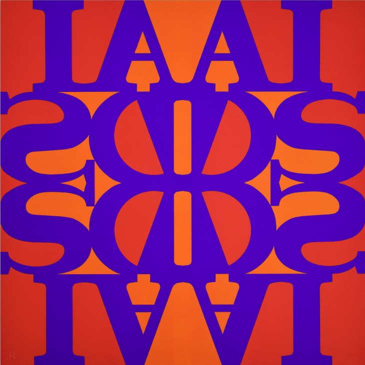 General Idea 'Great Aids Ultramarine Light' Print Available